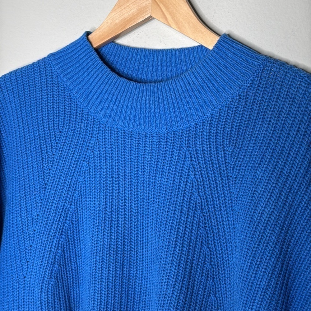 Old Navy Knit Pullover Long Sleeve Crewneck Sweater in Royal Blue Size XL - Picture 3 of 6
